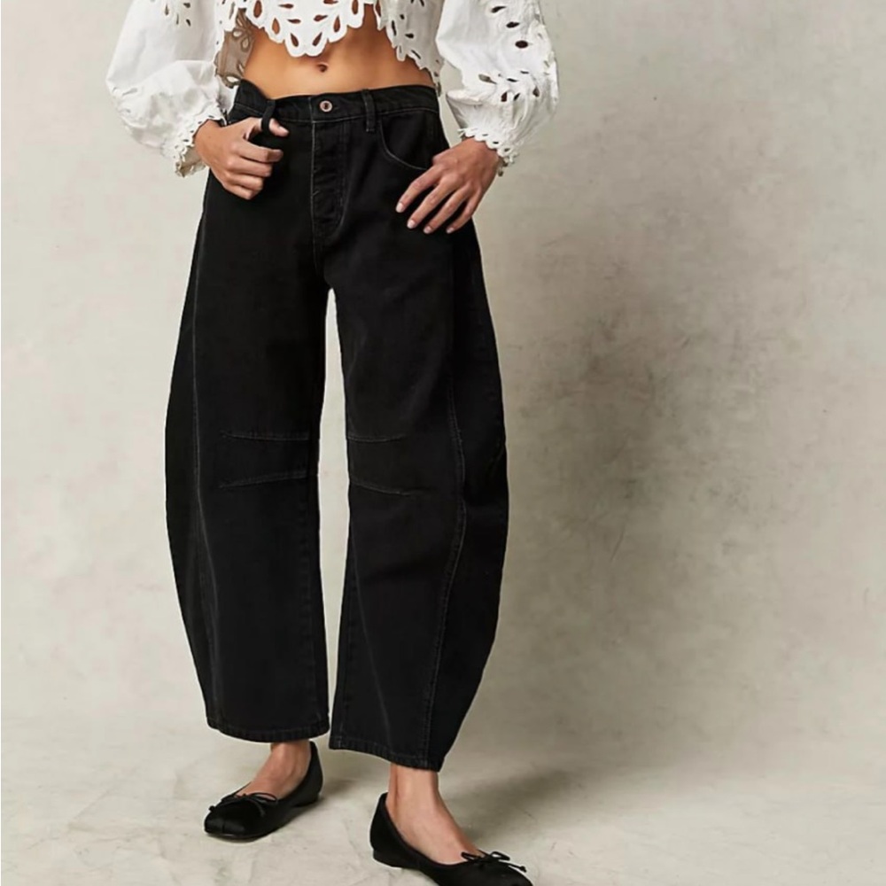 We The Free Black High Rise Jeans